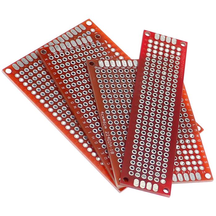 20pcs/lot 2X8 3X7 4X6 5X7 PCB Prototype Board Circuit Protoboard Universal Stripboard Prototyping Ve
