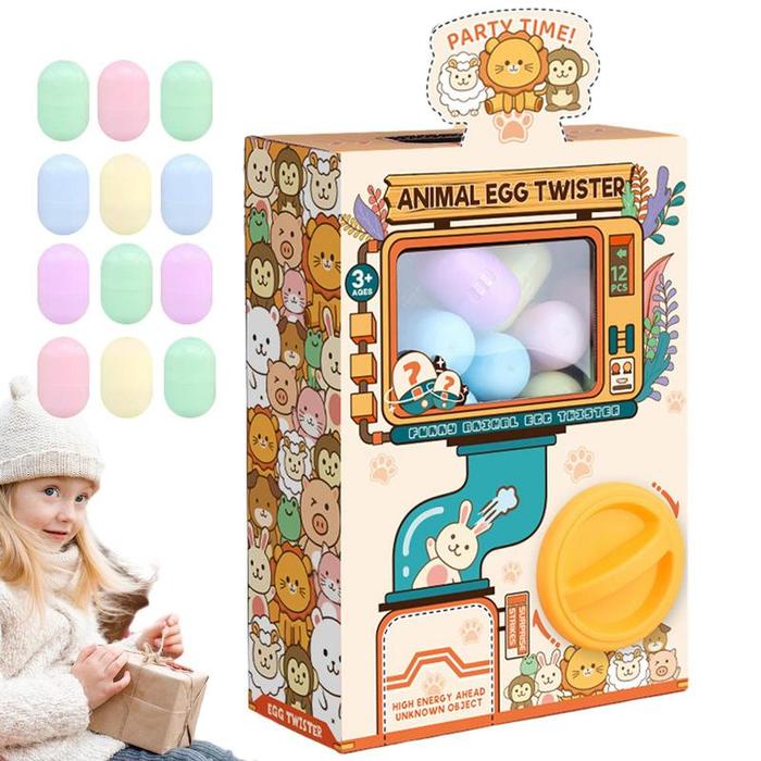 Claw Machine Toy Vending Machine Twist Egg Machine Toy Christmas Toy Prizes Multifunctional Christma