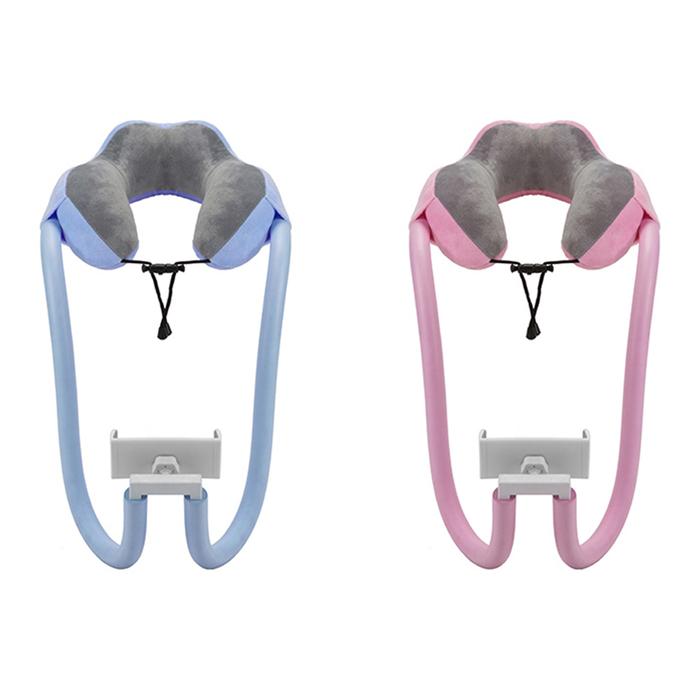 Mobile Phone Holder With Lazy Cushion Ushaped Pillow Nap Pillow Memory Foam Cervical Spine Neck Pill