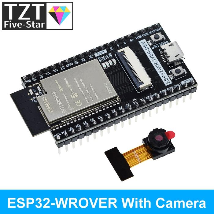 2022 Newest ESP32 CAM Camera Module ESP32-WROVER Board with Camera Wi-Fi Bluetooth Module for Arduin