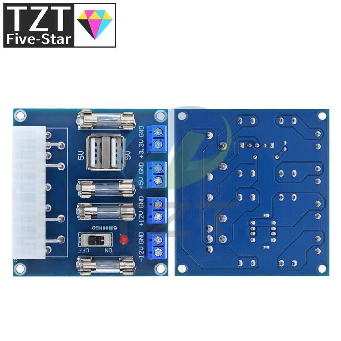 HU-M28W Desktop PC Power ATX Transfer Board Power Adapter Supply Test Module Power Supply Circuit Ou