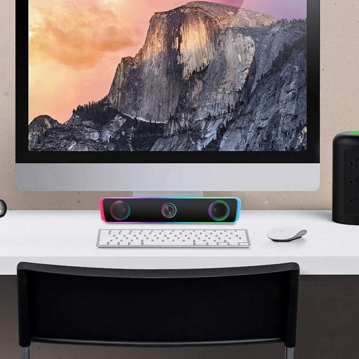PC Speaker Portable Wired Game Speaker Small Speaker For Laptop Tablet Phone Computer 3.5mm Audio Ja