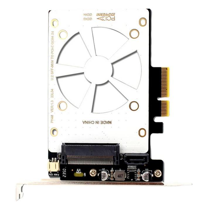 PCIe NVME Adapter Lane Adapter To PCIe4.0 NVMe Expansion Card PCIe 4.0 X4 X8 X16 U.2 Drive for Mothe