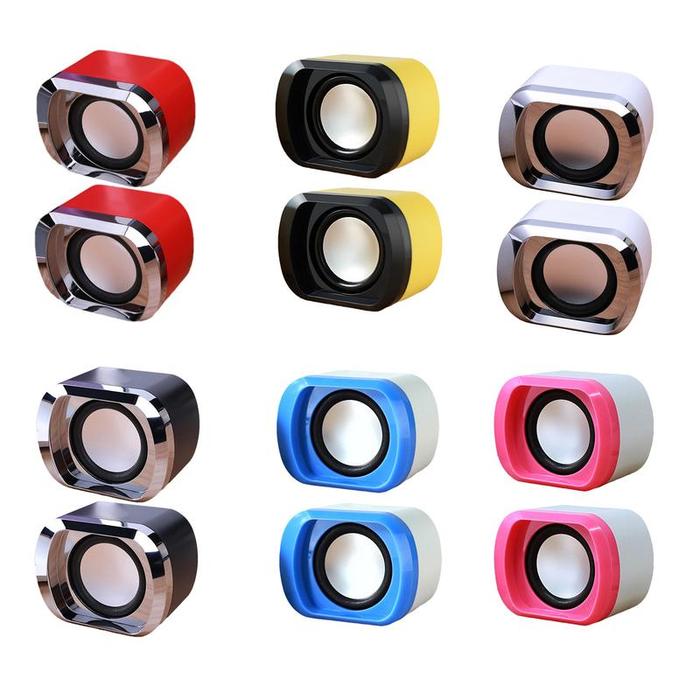 Computer Speakers For Desktop Portable Multimedia Speaker Computer Speaker Clear Sound Quality USB S