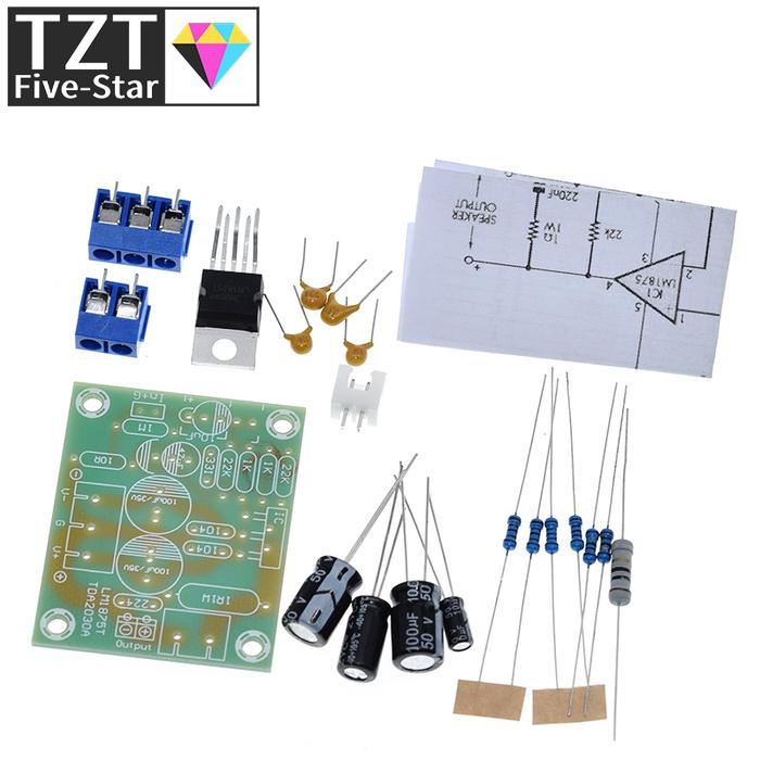 LM1875T mono boom level power 30W amplifier board speaker power amplifier PCB production DIY kit LM1