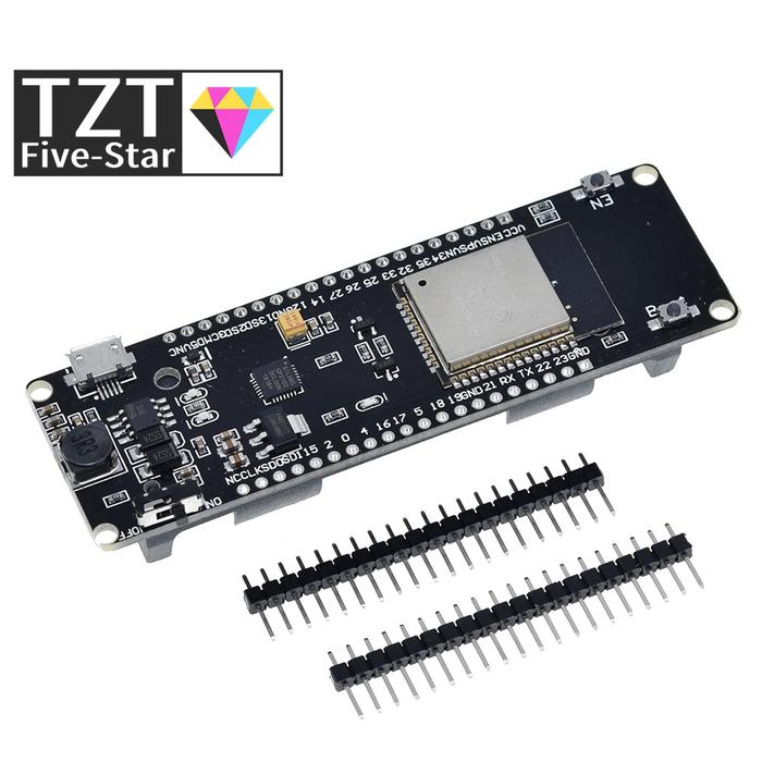 TZT WEMOS WiFi & Bluetooth Battery ESP32 development tool ESP32 battery esp8266 ESP WROOM 32 ESP32 g