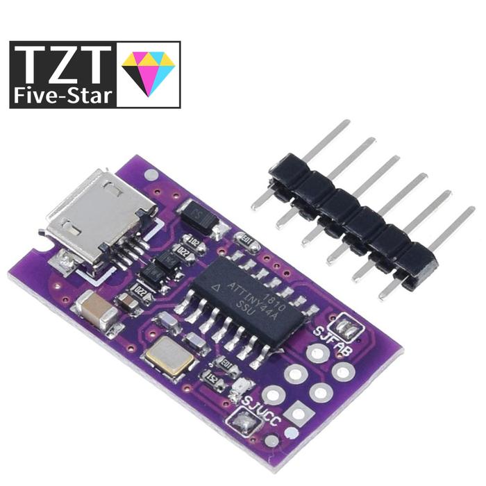 Micro USB Tiny AVR ISP ATtiny44 ATTiny45 ATTiny85 USBTinyISP Programmer Module For IDE Bootloader I