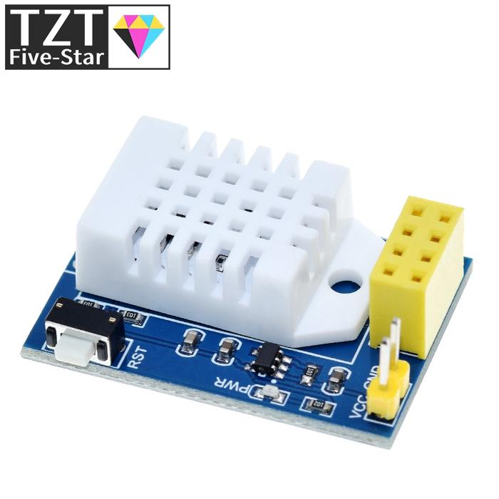 TZT DHT22 AM2302 Temperature Humidity Sensor Wireless Module ESP8266 WIFI interface Board ESP8266 ES
