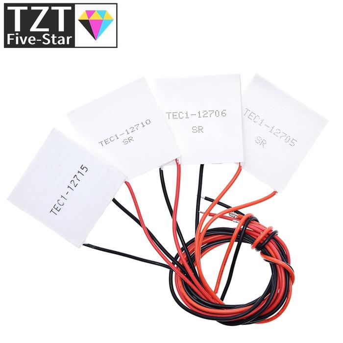 TEC1-12705 Thermoelectric Cooler Peltier TEC1-12706 TEC1-12710 TEC1-12715 40*40MM 12V Peltier Elemen