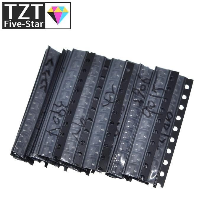 Transistor Assorted Kit (SOT-23) 18kinds*10pcs=180pcs 2N2222 S9013 S9014 S9015 S9018 S8050 S8550 555