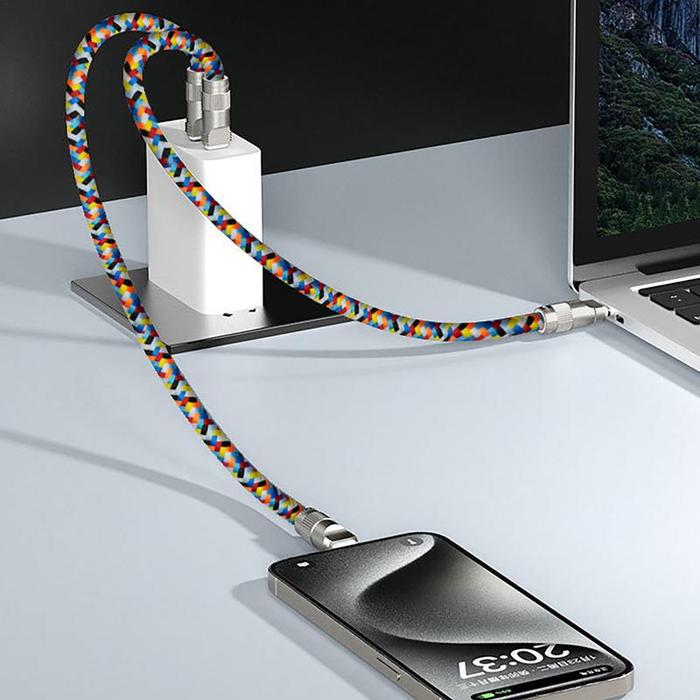 Phone Charger Lanyard USB C Charging Cable Phone Lanyard 60W Phone Lanyard Fast Charging Cable For C