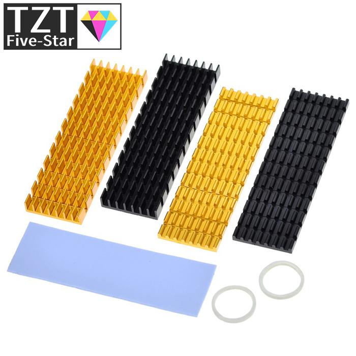 Heatsink Heat Dissipation Radiator M.2 Cooling Heat Sink Heat Thermal Pads for M.2 NGFF 2280 PCI-E N