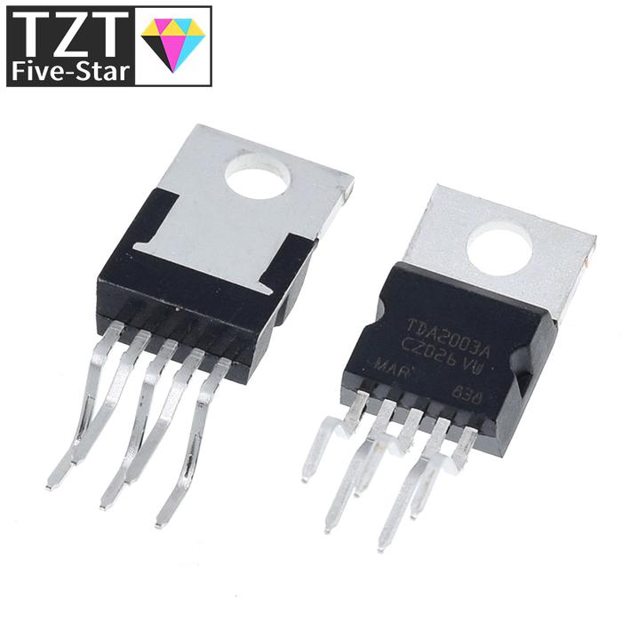 TZT 10pcs/lot TDA2003 TDA2003AV 2003 TO220 Audio power amplifier chip