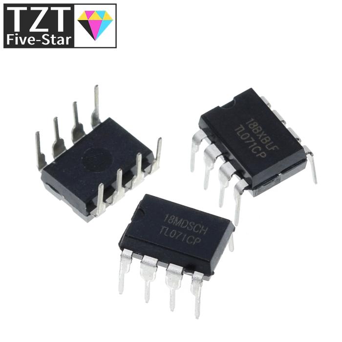 10PCS TL071CP DIP8 TL071 DIP-8 071CP DIP TL071C Operational Amplifier New Original