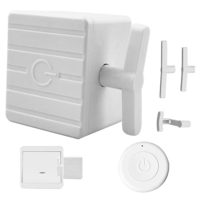 Wireless Switch Remote Control On Off Power No Wiring Remote Light Switch Press Bot Push Simulates p
