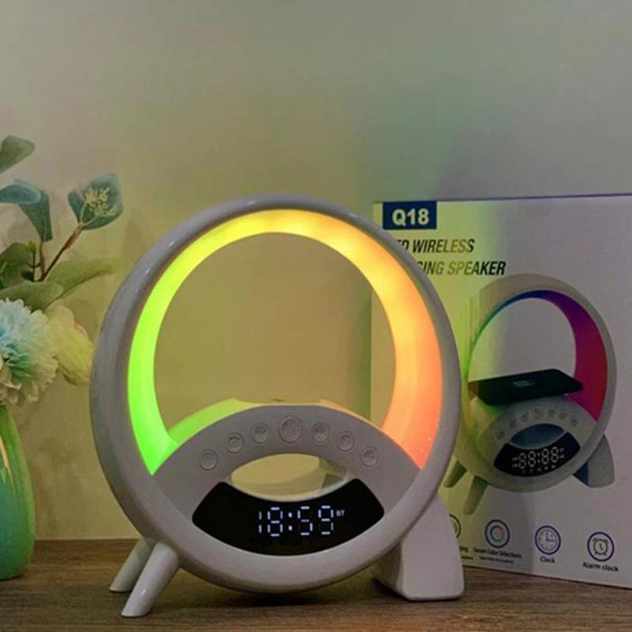 Speaker Portable Wireless Colorful Lights Wireless Speaker with Led Light Stylish Wireless Speaker M