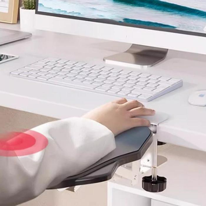 Computer Arm Rest For Desk Adjustable Elbow Arm Support Rest Holder Arm Wrist Rest Shelf Ergonomic C