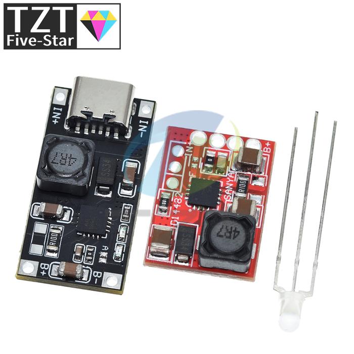 TYPE-C TP5000 DC 4.5v-9v 4.2V/3.6V 1A Lithium Battery Charging Board Lithium Iron Phosphate Charger