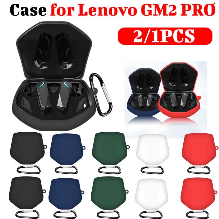 2/1PCS Earphone Case for lenovo gm2 pro headset silicone protective Case for GM2 PRO Cover Earphone 