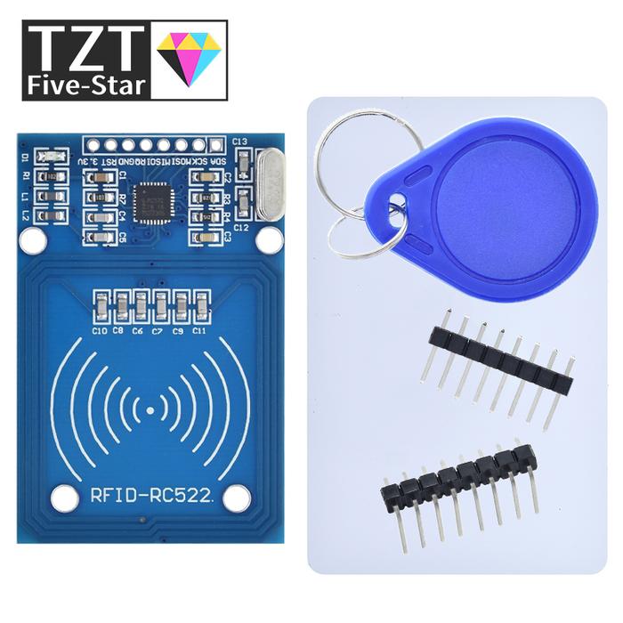 TZT MFRC-522 RC-522 RC522 Antenna RFID IC Wireless Module For Arduino IC KEY SPI Writer Reader IC Ca