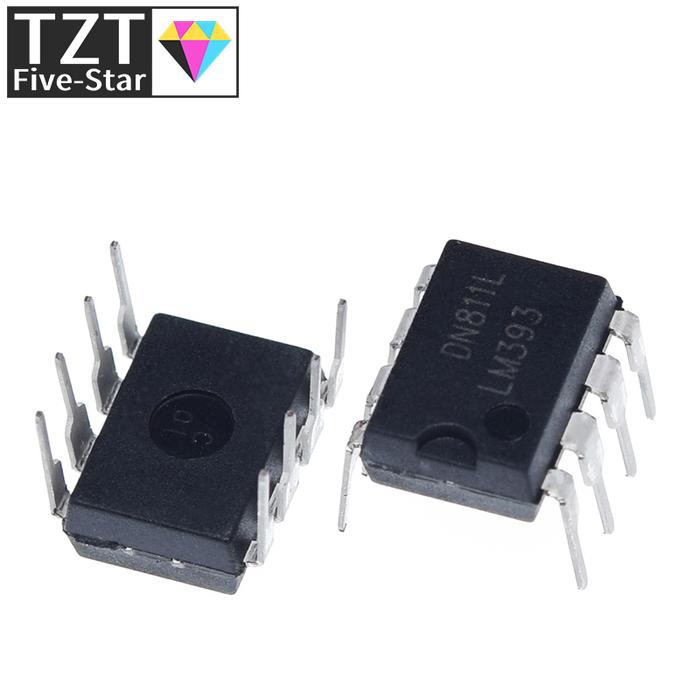 10PCS LM393P DIP8 LM393 DIP LM393N 393 DIP-8 new and original IC