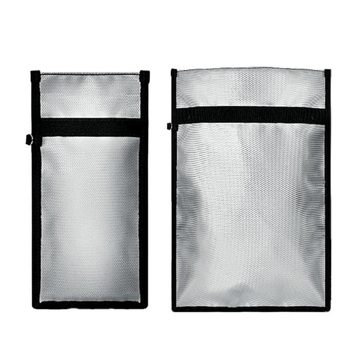 Faraday Bags Fireproof & Water Resistant Faraday Cage Anti-Theft Pouch Faraday Cage Cell Phone Farad