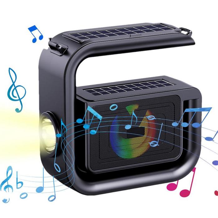 Surround Speaker Surround Sound Wireless Speaker Reusable Wireless Speaker Solar Charging For Bedroo