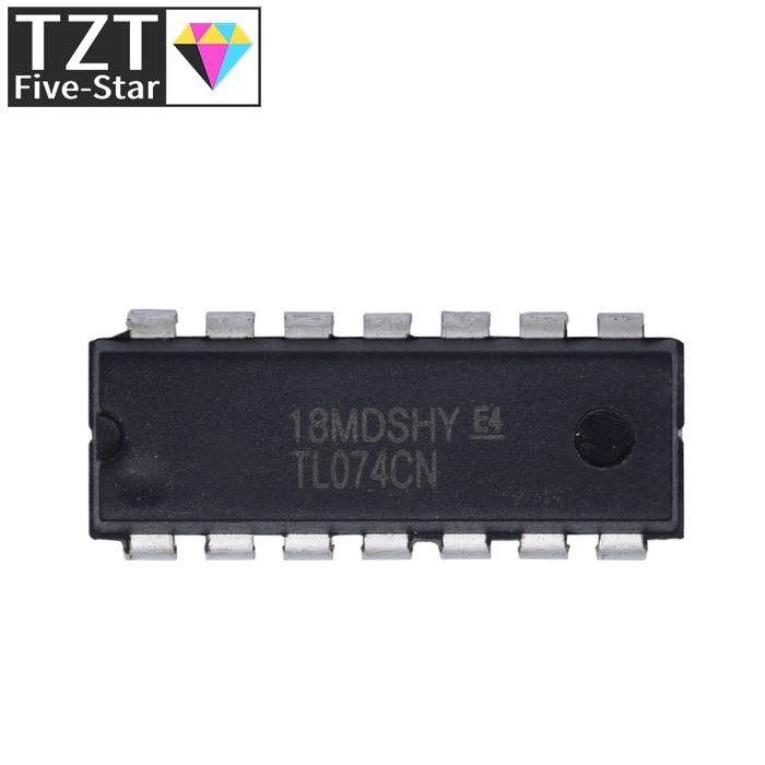 TZT 10PCS TL074CN DIP14 TL074 DIP 074CN DIP new and original IC
