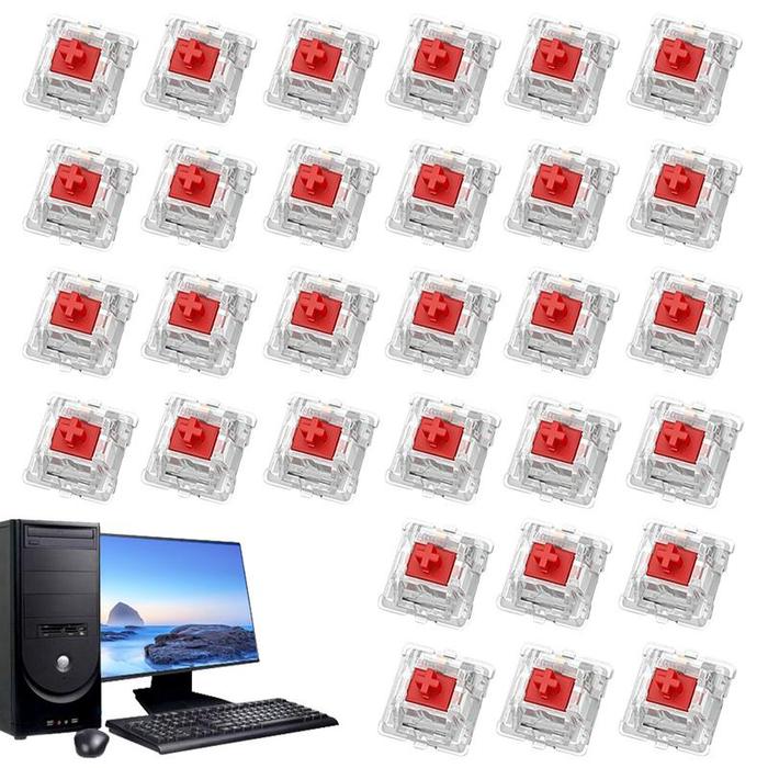 Keyboard Axis Shaft Switch Mechanical Switches Axis 30Pcs Mechanical Keyboard Axis Keyboard Switches
