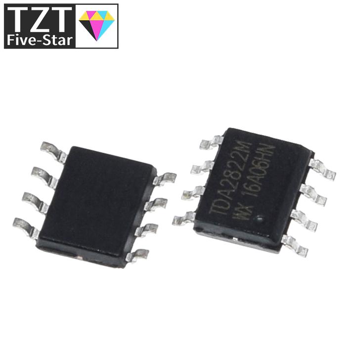10PCS TDA2822M SOP8 TDA2822 TDA2822D 2822 SOP-8 SOP SMD new and original IC Chipset