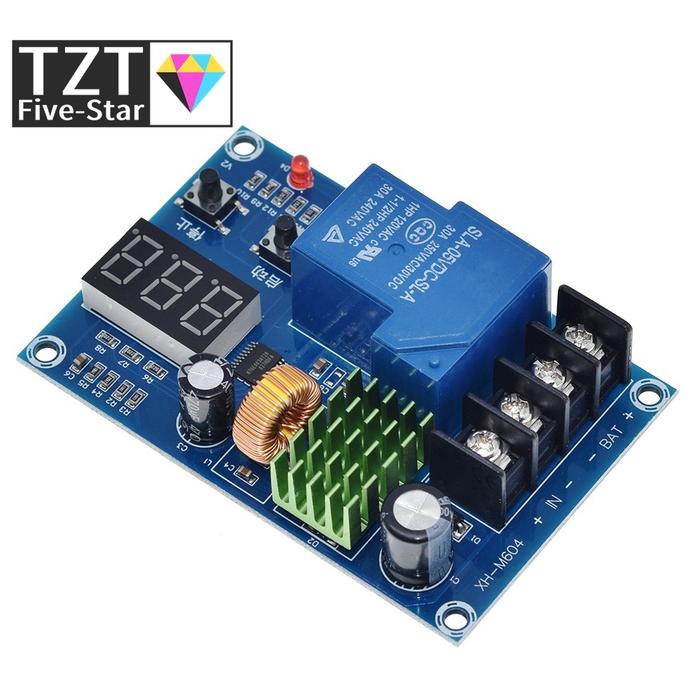 TZT XH-M604 Battery Charger Control Module DC 6-60V Storage Lithium Battery Charging Control Protect
