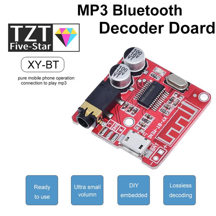 MP3 Bluetooth Decoder Board Lossless Car Speaker Audio Amplifier Board Modified Bluetooth 5.0 Circui
