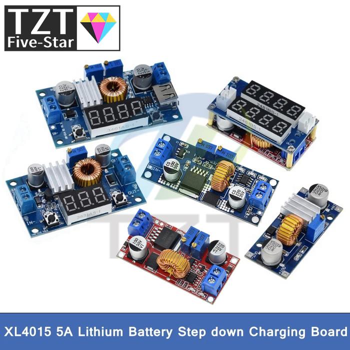 XL4015 5A DC to DC CC CV Lithium Battery Step down Charging Board Led Power Converter Lithium Charge