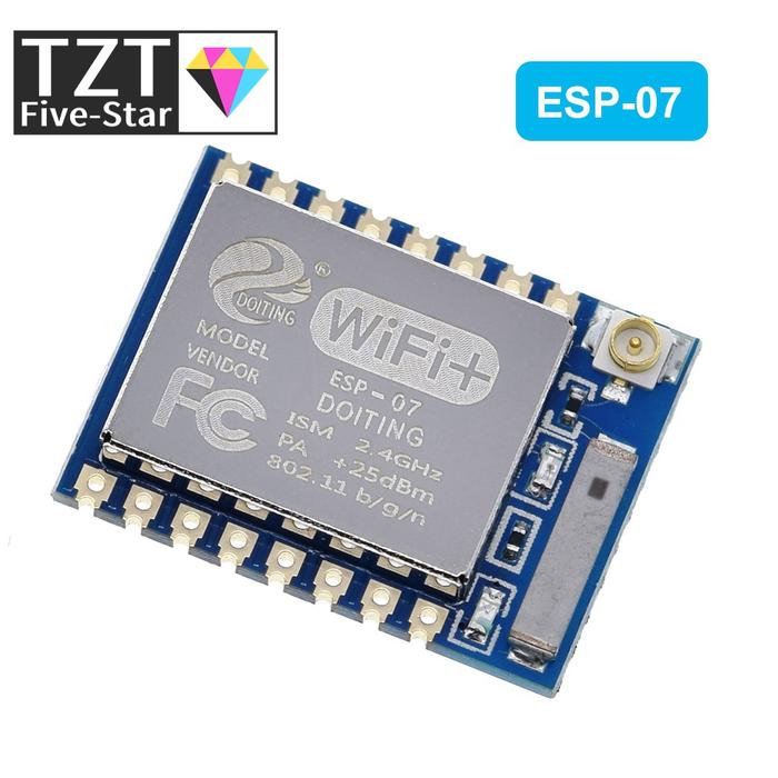 TZT New version  ESP-07 ESP8266 WiFi REMOTE Serial Transceiver wireless Module ESP-07 UNO ROBOT COMP