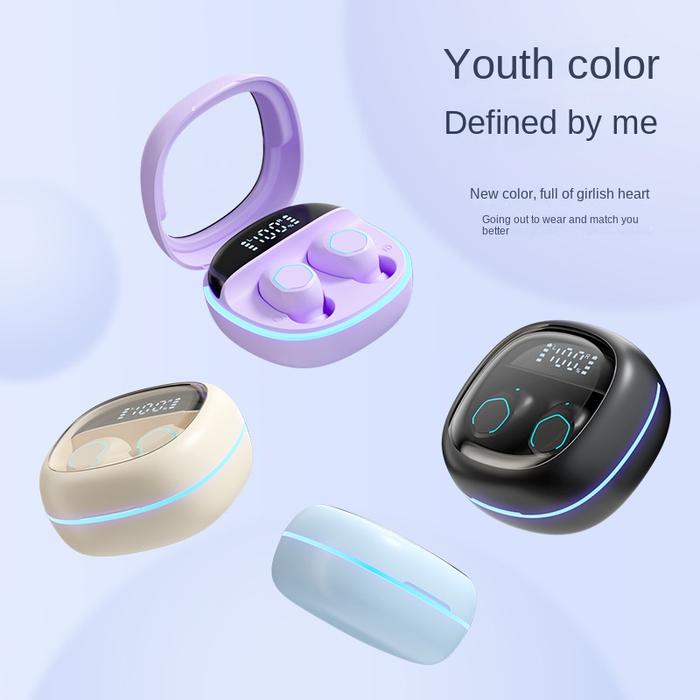M41 Wireless Bluetooth Headset with Mic LED Display Earbuds for IPhone Xiaomi Samsung TWS Earphone W