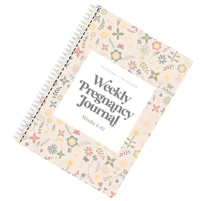 The Pregnancy Journal Pregnancy Keepsake Planner 8.3x11.2 Inch Pregnancy Book Keepsake Journal For D