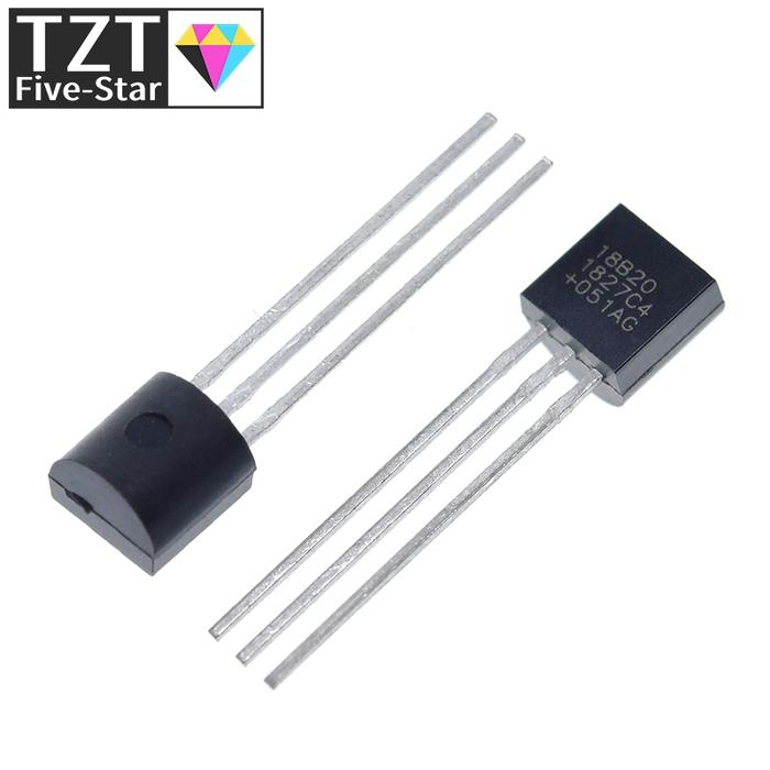 1/5/10pcs DALLAS DS18B20 18B20 TO-92 IC CHIP Thermometer Temperature Sensor