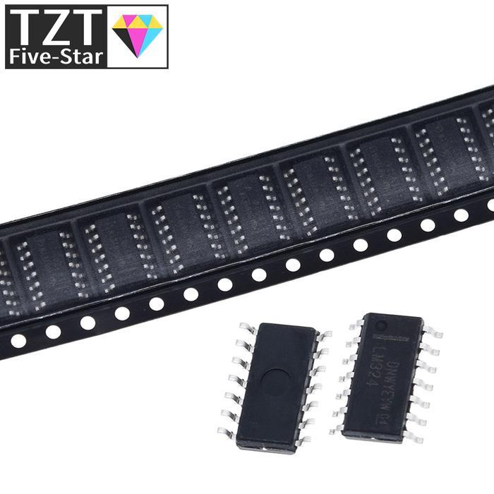10PCS LM324DR SOP14 LM324 SOP SMD LM324DR2G LM324DT SOP-14 new and original IC