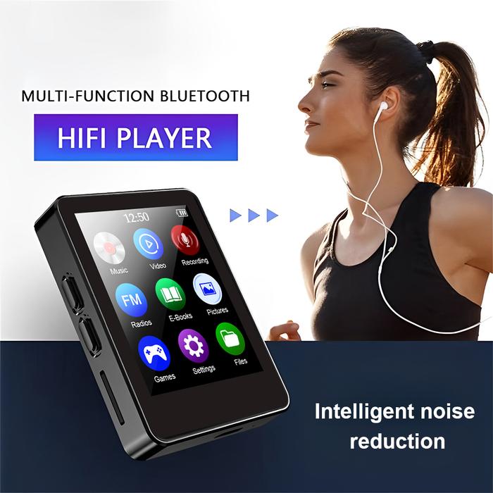 MP3 Player Bluetooth 4.2 Full Screen Walkman Portable Sport HIFI Music Player Mp4 Video Player FM Ra