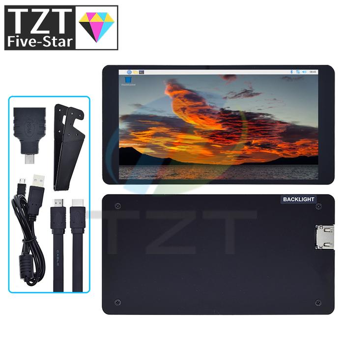 TZT 5.5 inch 1920*1080 IPS Capacitive Panel TFT LCD Module Screen Display For Raspberry Pi 3 B+/4b L