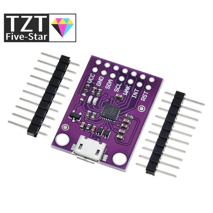 CP2112 Debug Board USB to SMBus I2C Communication Module 2.0 MicroUSB 2112 Evaluation Kit for CCS811