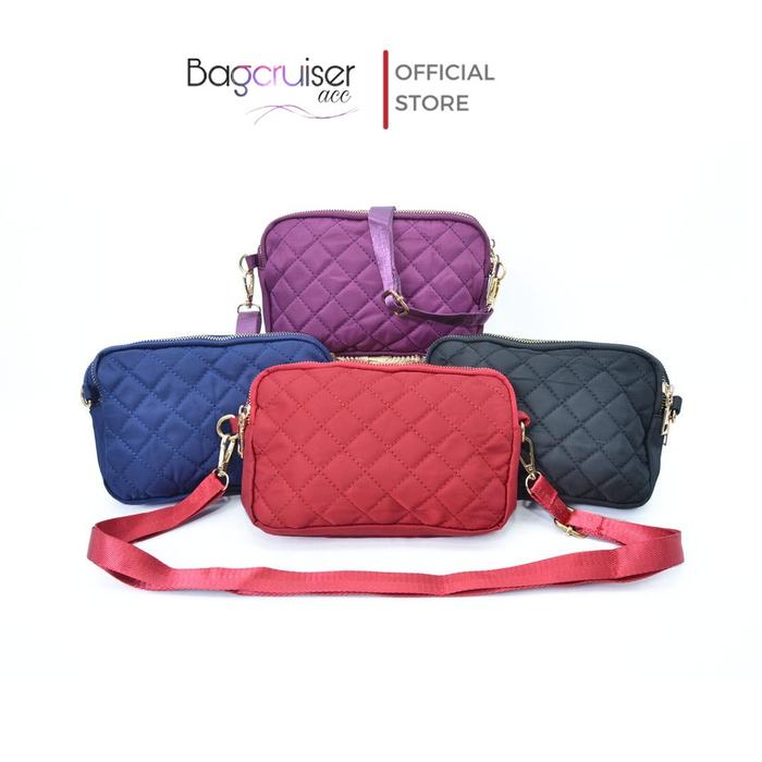 Tas Selempang Aolong Polos Wanita Import 6011