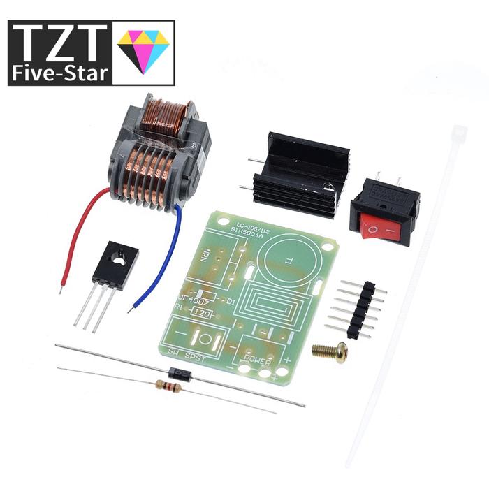 15KV High Frequency DC High Voltage Arc Ignition Generator Inverter Boost Step Up 18650 DIY Kit U Co