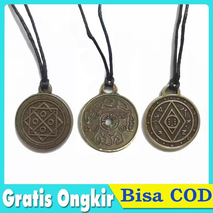 Kalung Amulet Simbol Kekayaan Dan Keberuntungan Thailand Lucky Money Necklace
