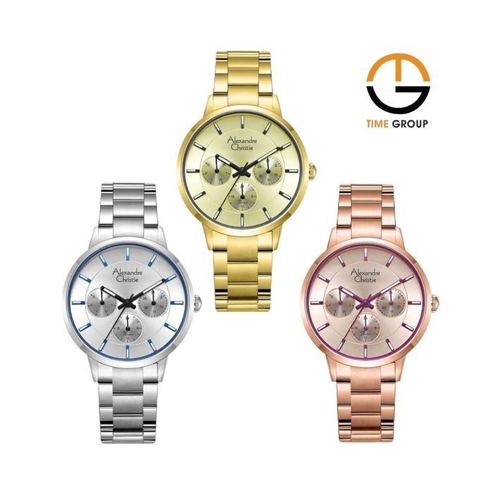 JAM TANGAN WANITA ALEXANDRE CHRISTIE AC2927 AC 2927 BF STAINLESS STRAP ORIGINAL