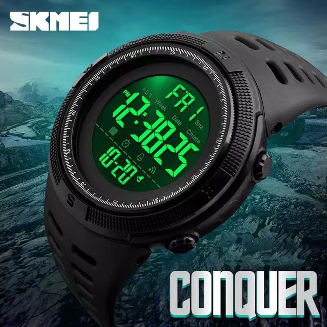 JAM TANGAN PRIA SPORT SUUNTO EIGER STYLE, SKMEI ORIGINAL ANTI AIR 50M