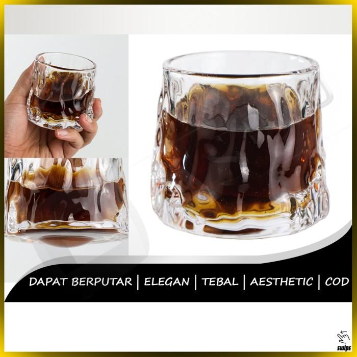 One Two Cups Gelas Whisky 150ml Glass Minuman Tempat Minum Kaca Unik