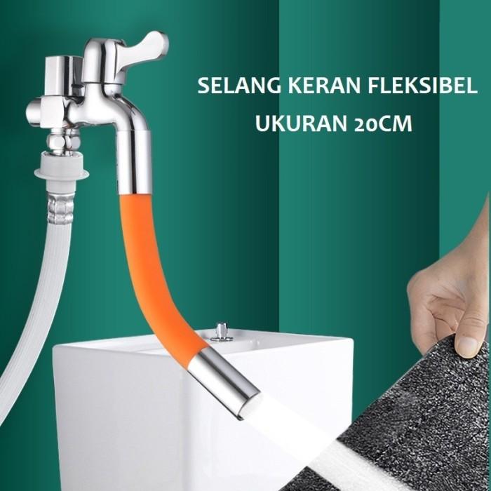 Selang Kran Flexible Semprotan Wasatafel Stainless Sambungan Keran Air