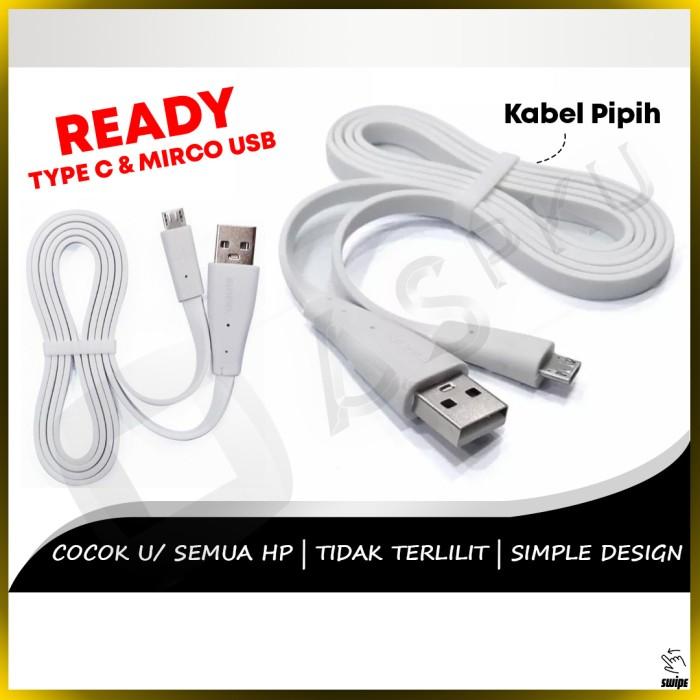 Kabel Data 1 Meter Fast Charging Cable Charger Carger Kabel Data Hp