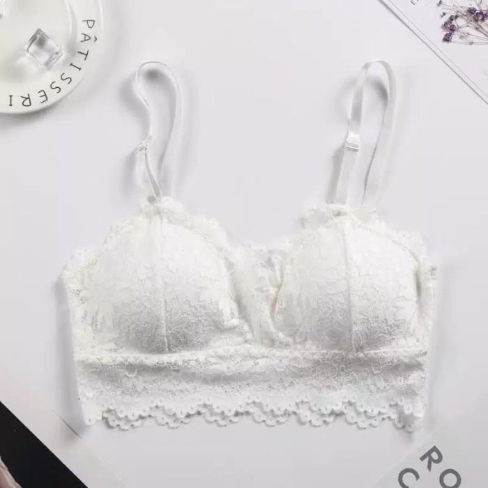 bra wanita motif bunga / sport bra / bra model renda